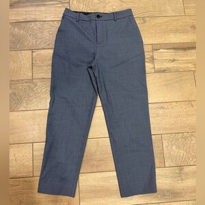 Club Monaco Navy Checkered Dress Pants